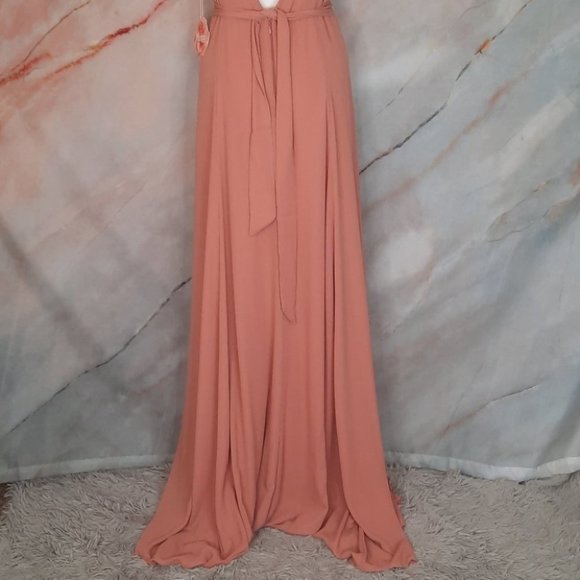 SMYM Jenn Rustic Mauve Maxi Dress - Picture 6 of 10